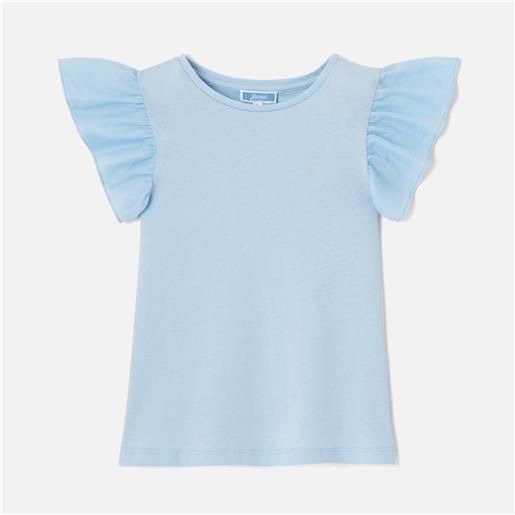 Jacadi t-shirt maniche con volant bambina