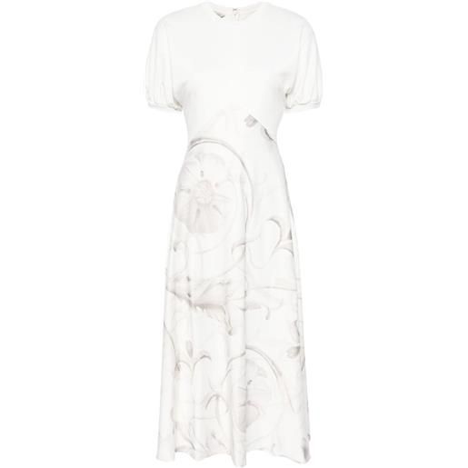 Ted Baker abito a fiori magylee - bianco