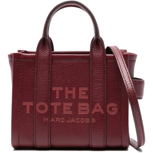 Marc Jacobs borsa tote mini the leather - rosso
