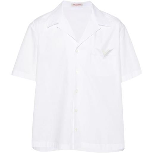 Valentino Garavani camicia con logo - bianco