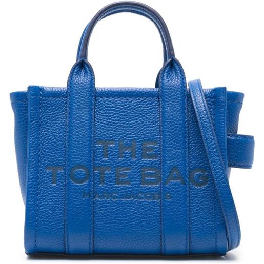 Marc Jacobs borsa tote the leather mini - blu