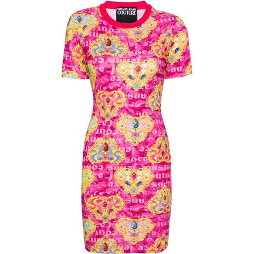 Versace Jeans Couture abito corto couture - rosa