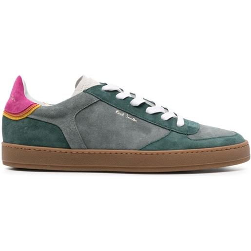 Paul Smith sneakers con inserti - verde