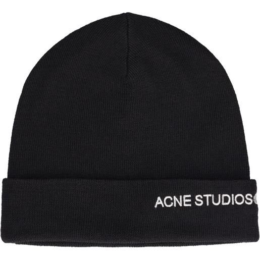 ACNE STUDIOS cappello beanie kinau acne studios con logo