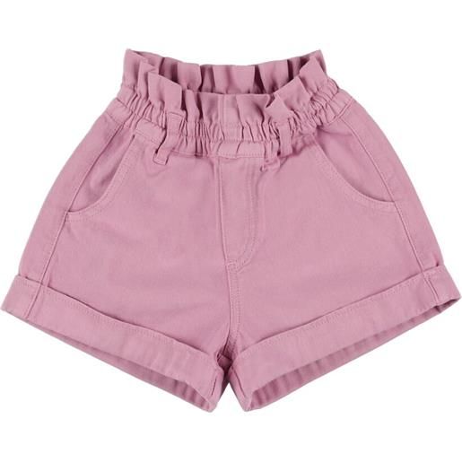 THE NEW SOCIETY shorts in gabardina di cotone