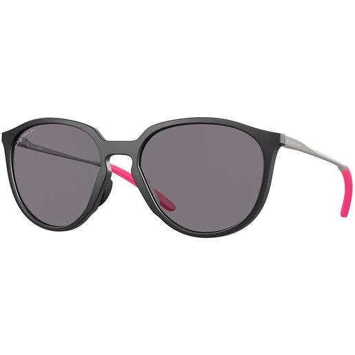 Oakley sielo polarized sunglasses trasparente prizm grey polarized/cat3