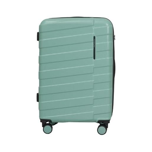 PACO MARTINEZ valigia da viaggio unisex, bagaglio medio v summit, colore menta