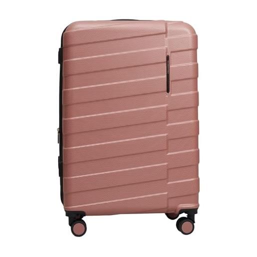 PACO MARTINEZ valigia da viaggio unisex, bagaglio grande v summit, colore rosé
