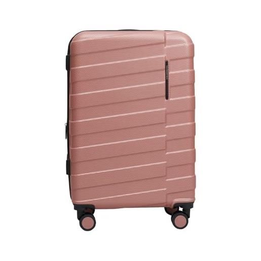 PACO MARTINEZ valigia da viaggio unisex, bagaglio medio v summit, colore rosé