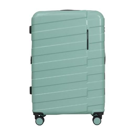 PACO MARTINEZ valigia da viaggio unisex, bagaglio grande v summit, colore menta