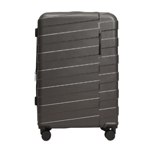 PACO MARTINEZ valigia da viaggio unisex, bagaglio grande v summit, colore antracite