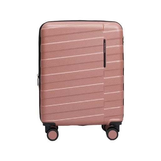 PACO MARTINEZ valigia da viaggio unisex, bagaglio a mano v summit, colore rosé