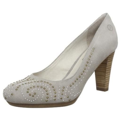 Blink bx 405-877b13 73877-b13, scarpe col tacco donna, bianco (weiß (light taupe 13)), 37