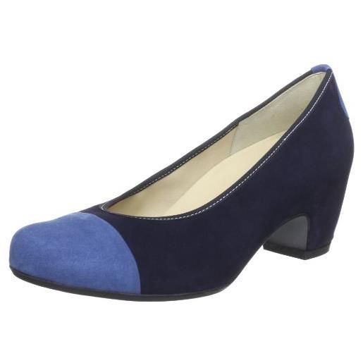 Hassia paris, weite h 5-304502-01000, scarpe col tacco donna, blu (blau (ocean/blue 3032)), 38