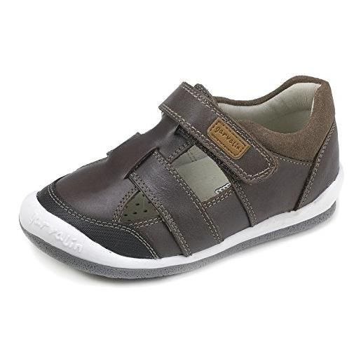 Garvalín 182450, sneaker bambino, marrone (brown c-amz), 30 eu