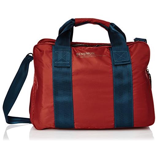 Bensimon computer bag, borsa donna, rosso (rouge (roux 746), taglia unica