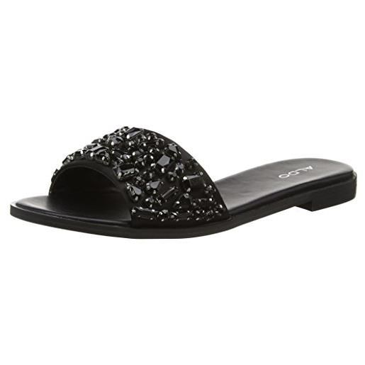 Aldo fanceen, sandali con tacco donna, nero, 37.5 eu