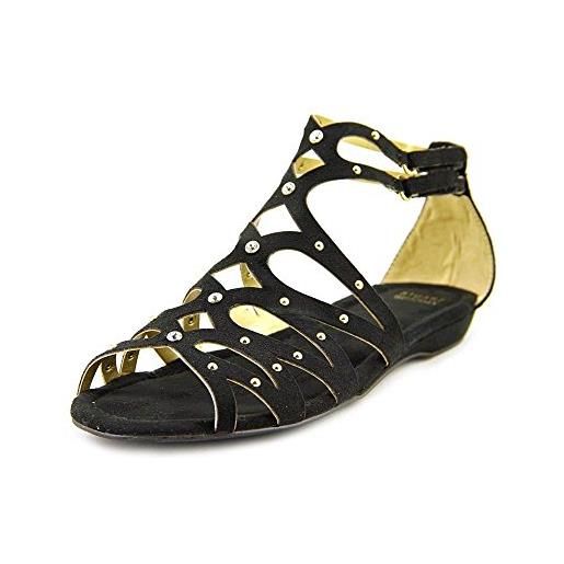 Stuart weitzman - sandali da bambina golddigger, nero (nero (black)), 32 eu