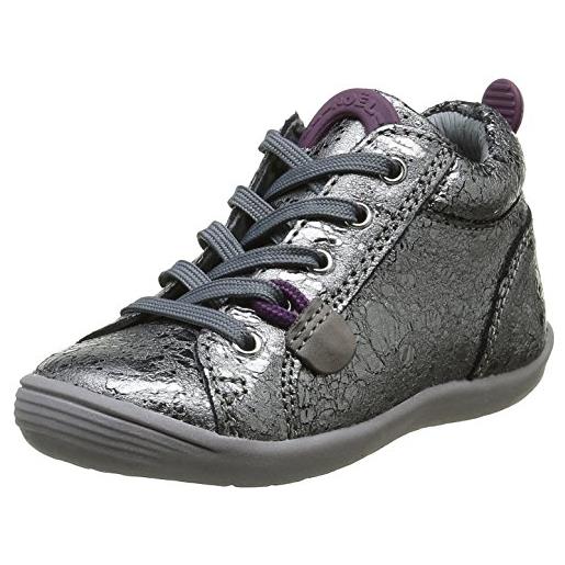 Noël , scarpe primi passi bimba 0-24, grigio (grigio (118 anthracite)), 22 eu