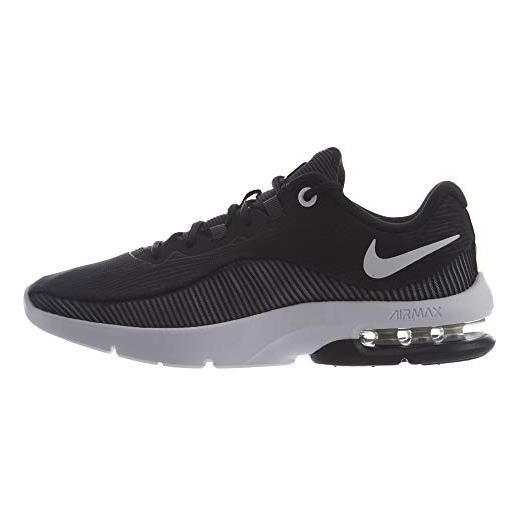 Nike wmns air max advantage 2, scarpe da ginnastica basse donna, nero (black/white/anthracite 001), 44.5 eu