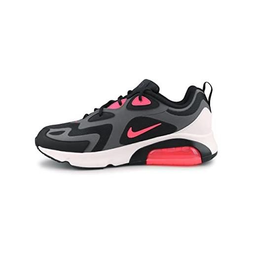 Nike air max 200 men's shoe, scarpe da corsa uomo, nero, 46 eu