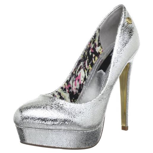 Blink bl 250-150j100 701150-aj100, scarpe col tacco donna, argento (silber (silver 100)), 39