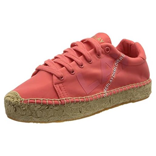 Replay nash fluo lace, pantofole donna, 494 coral, 36 eu