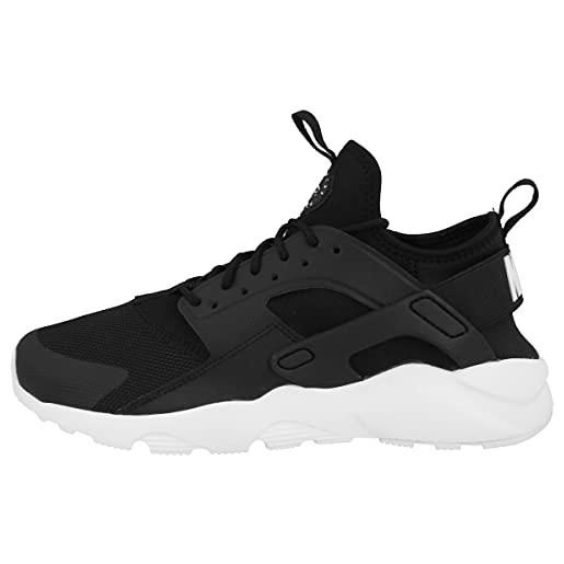 Nike air huarache run ultra (gs), scarpe da ginnastica basse uomo, nero (black/white 020), 40 eu