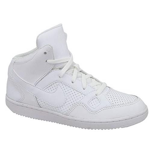 Nike son of force mid (ps), scarpe da basket bambini e ragazzi, bianco (white 109), 33.5 eu