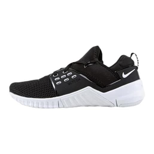 Nike free metcon 2, scarpe da fitness uomo, nero (black/white 000), 40.5 eu