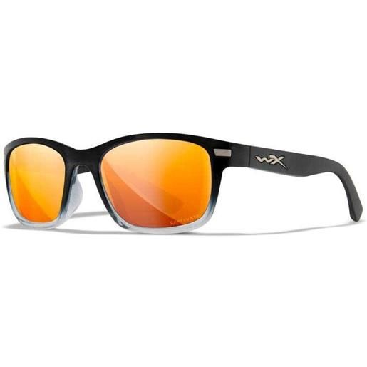 Wiley X helix polarized sunglasses oro uomo