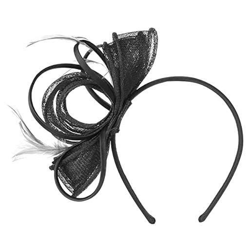 Seeberger antoinette fascinator cerchietto decorazione festiva taglia unica - nero