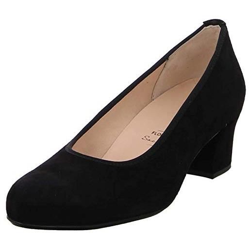 Hassia florenz, weite h, scarpe con tacco donna, nero (schwarz 0100), 37.5 (uk: 4.5)