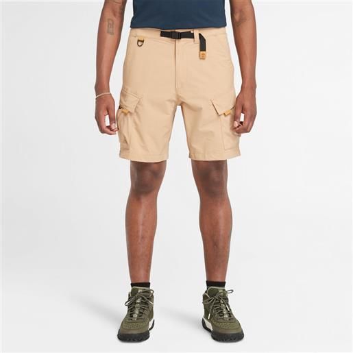 Timberland shorts elasticizzati antivento quick dry da uomo in giallo giallo