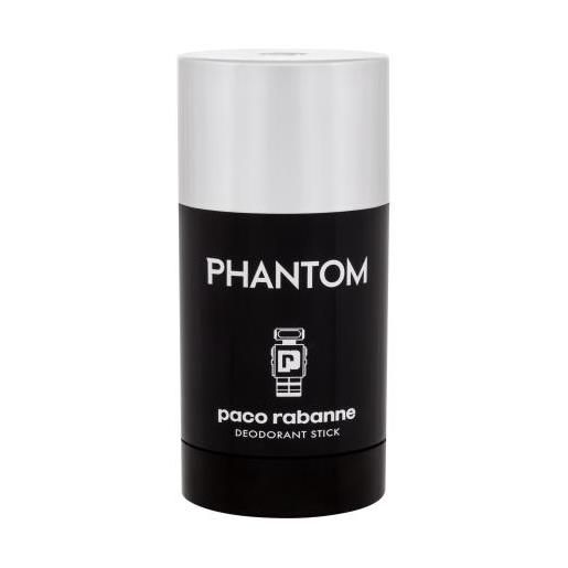 Paco Rabanne phantom 75 g in stick deodorante per uomo