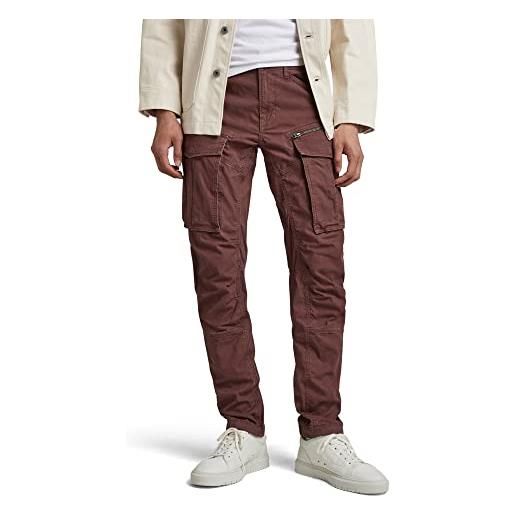 G-STAR RAW rovic zip 3d regular tapered pants, pantaloni uomo, multicolore (dk brick desert camo d02190-d326-d935), 30w / 32l
