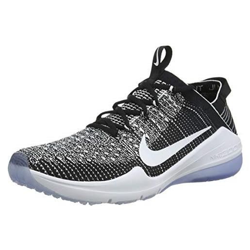 Nike w air zoom fearless fk 2, scarpe running donna, nero (black/white 001), 37.5 eu
