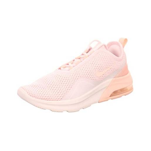 Nike wmns air max motion 2, scarpe da atletica leggera donna, multicolore (pale pink/washed coral/pale ivory 000), 36.5 eu