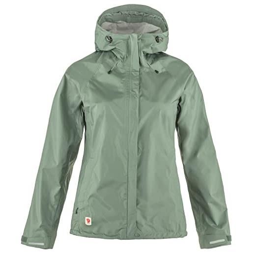 FJALLRAVEN high coast hydratic jacket w, giacca donna, verde (patina green), m
