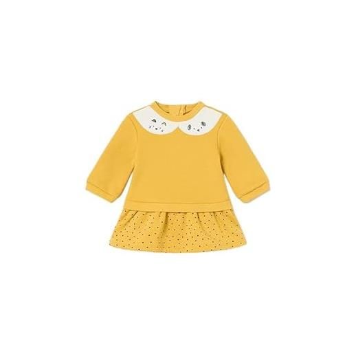 Mayoral abito vestito abiti neonata 2846 50 giallo originale ai 2024 taglia 12 mesi colore giallo