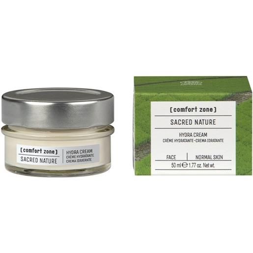 Comfort Zone sacred nature hydra cream 50ml - crema idratante viso biologica pelli normali