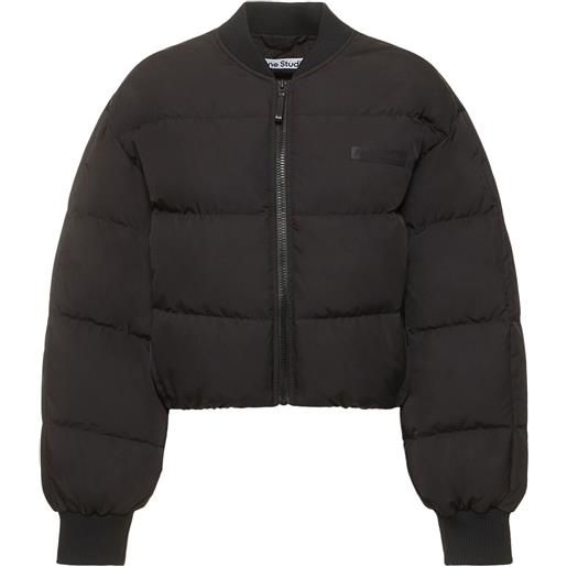 ACNE STUDIOS bomber odeya in techno matte