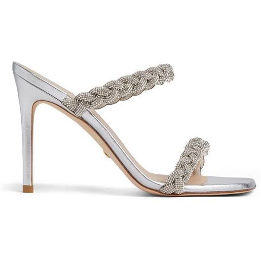 Stuart Weitzman addison 100 sandal argento