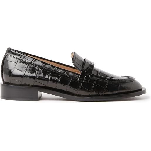 Stuart Weitzman palmer sleek loafer nero