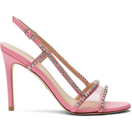Stuart Weitzman mondrian glam 100 sandal rosa