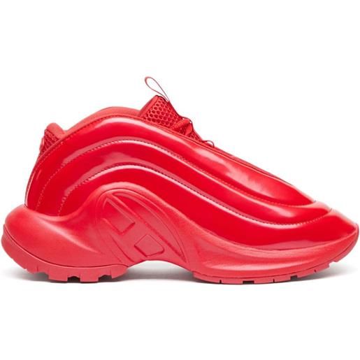 Diesel sneakers s-d-runner x - rosso