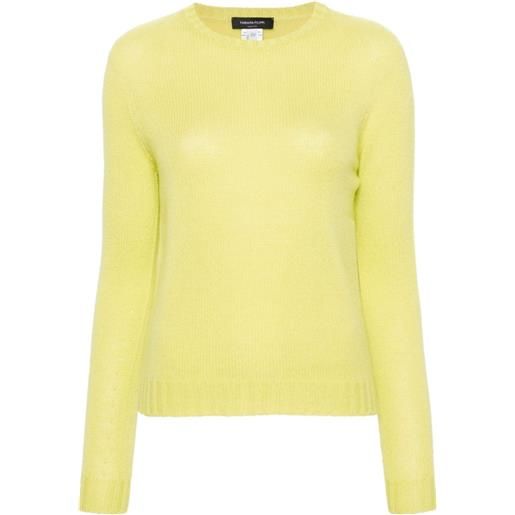 Fabiana Filippi maglione girocollo - giallo