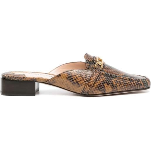 TOM FORD mules whitney 35mm - marrone