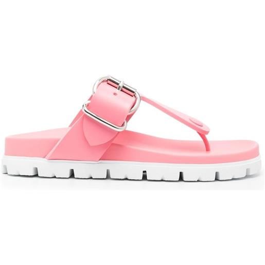 Prada sandali con fibbia - rosa