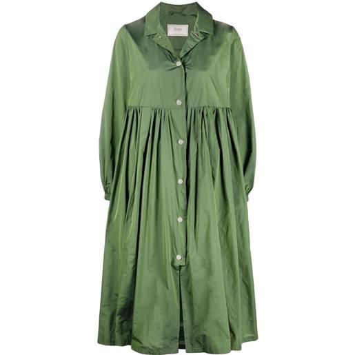 Herno cappotto svasato - verde
